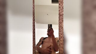 Big Cumshot on a mirror - 5 image