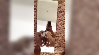 Big Cumshot on a mirror - 9 image