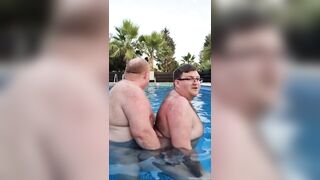 Daddy Fucks Boy In Swimming Pool - 2 image